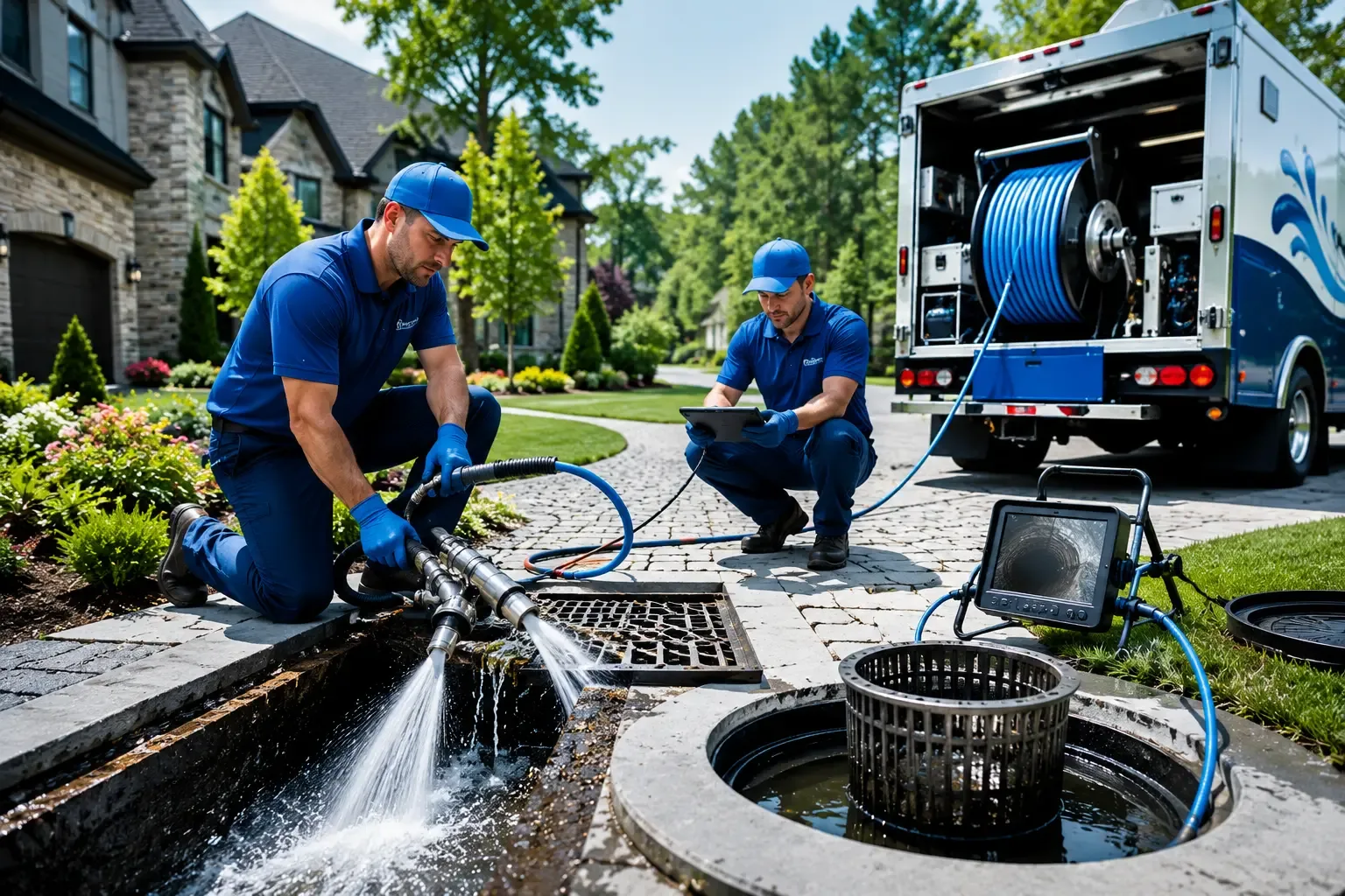 Local outdoor drain cleaning professionals in Shock, WV
