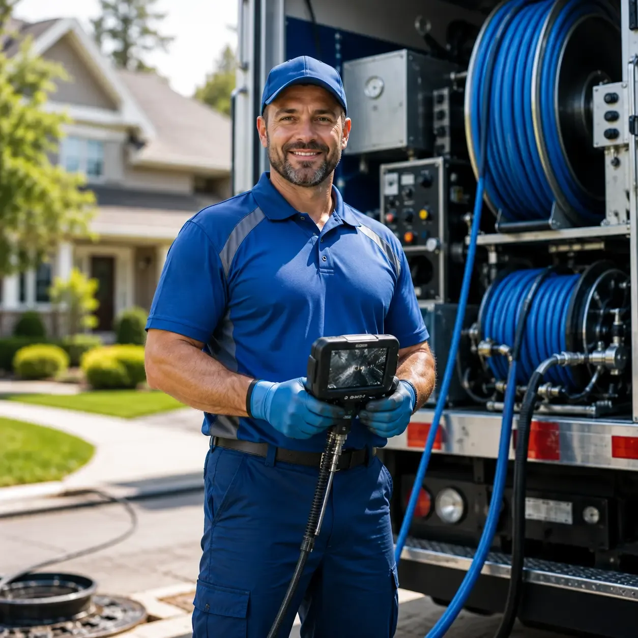 Local outdoor drain cleaning specialists in Shock, WV